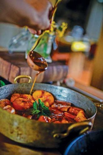 Caramelized Peaches Recipe
